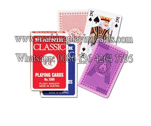 Professional lenses marked cards 