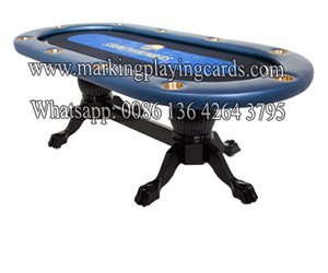 Perspective poker table