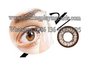 UV Ink poker contact lenses